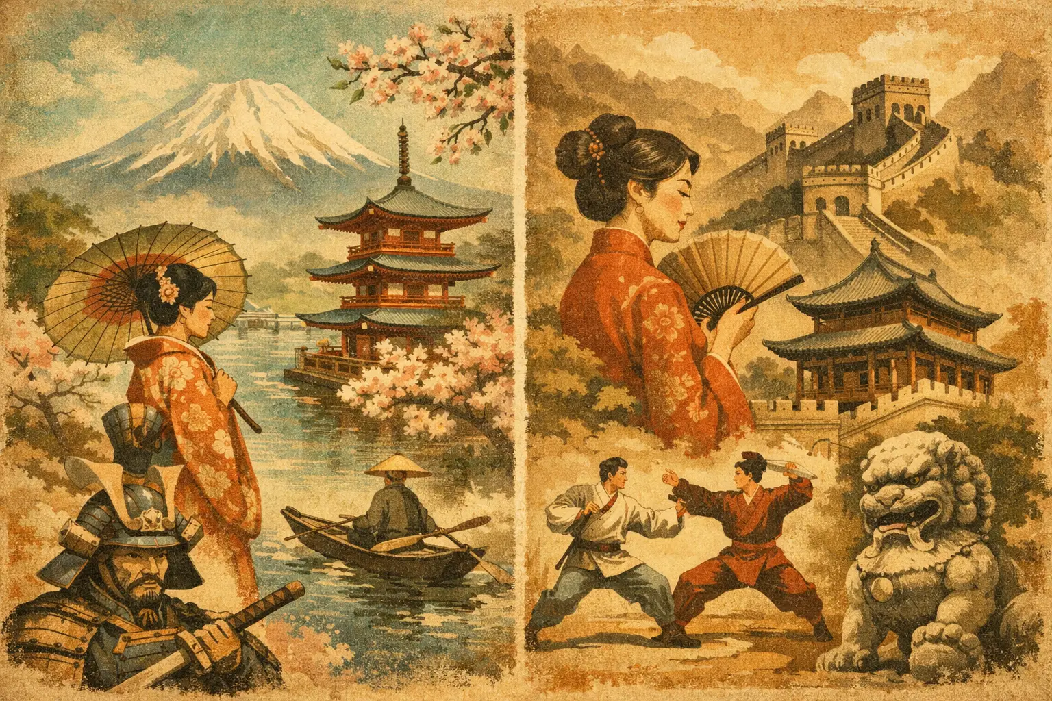 Japanese Culture vs Chinese Culture