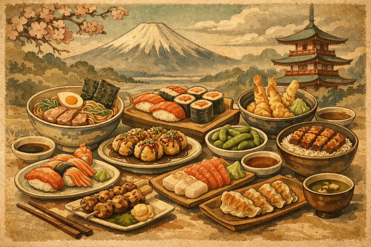 15 Top Japanese Foods to Try First