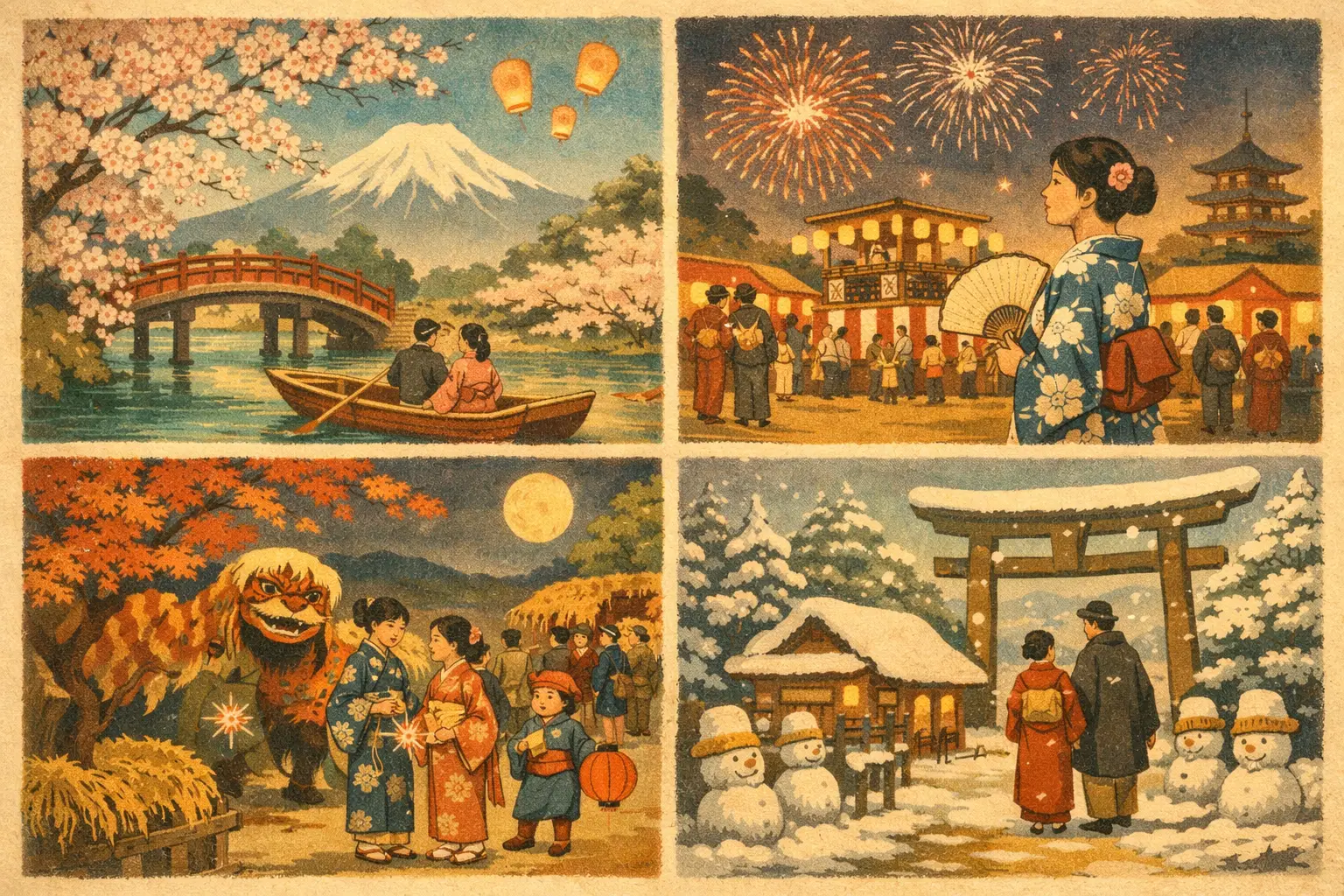A Guide to Japanese Seasonal Festivals
