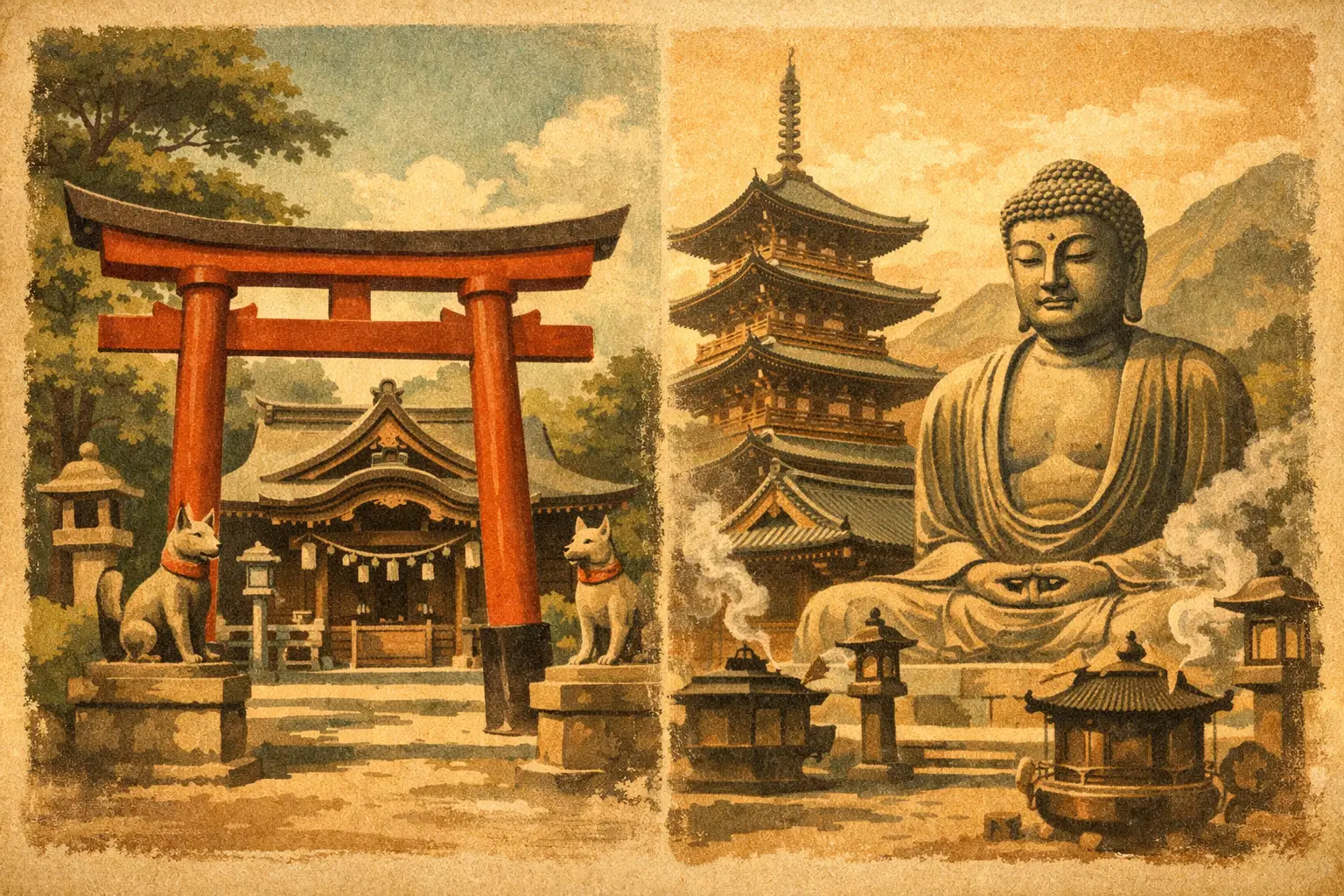 Shinto vs Buddhist Shrines: How to Tell Them Apart