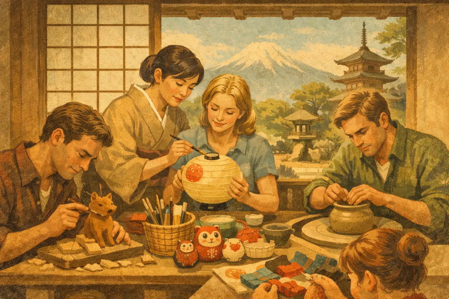 How to Join a Japanese Craft Workshop in Japan