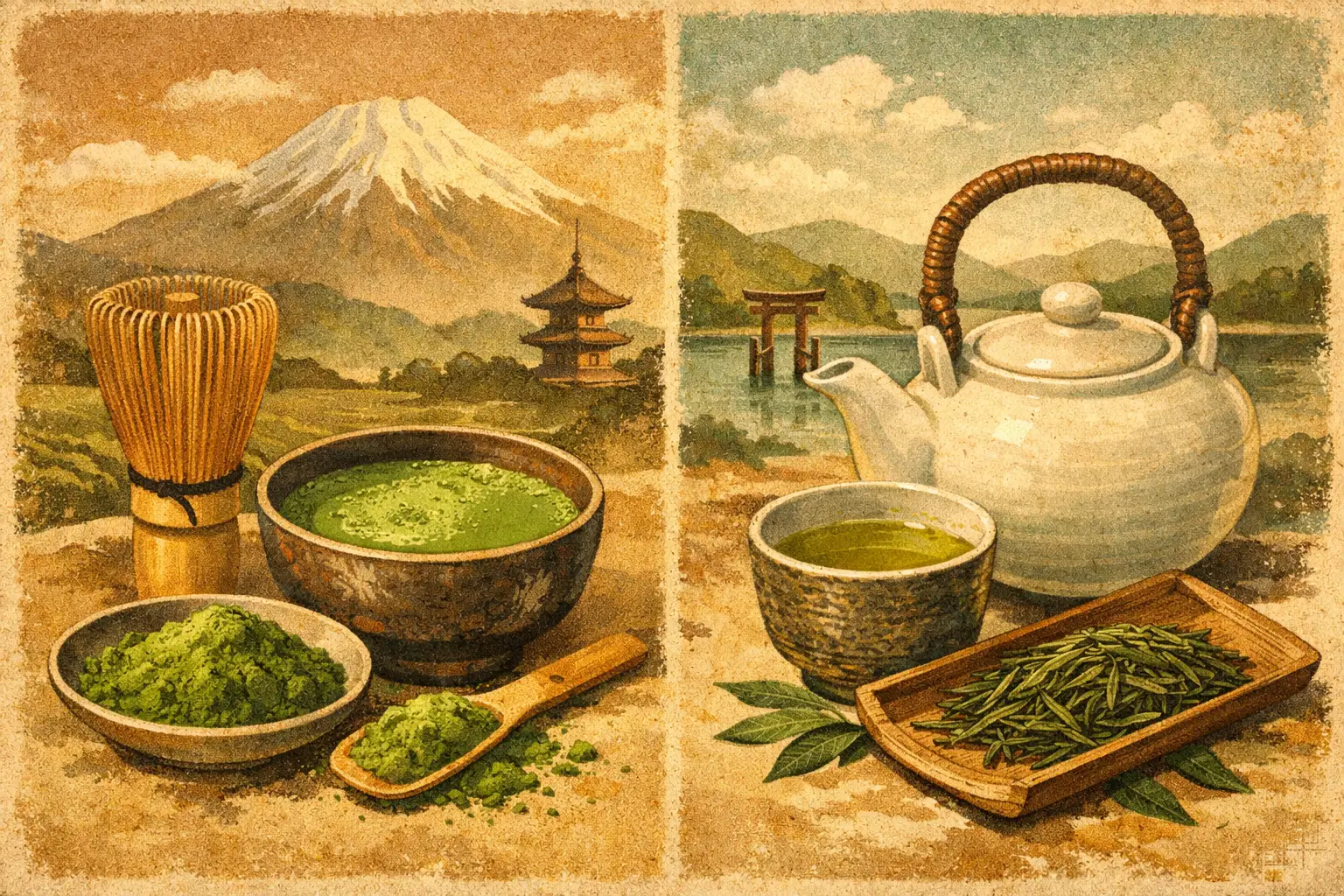 Matcha vs Sencha Tea: Which Japanese Green Tea?