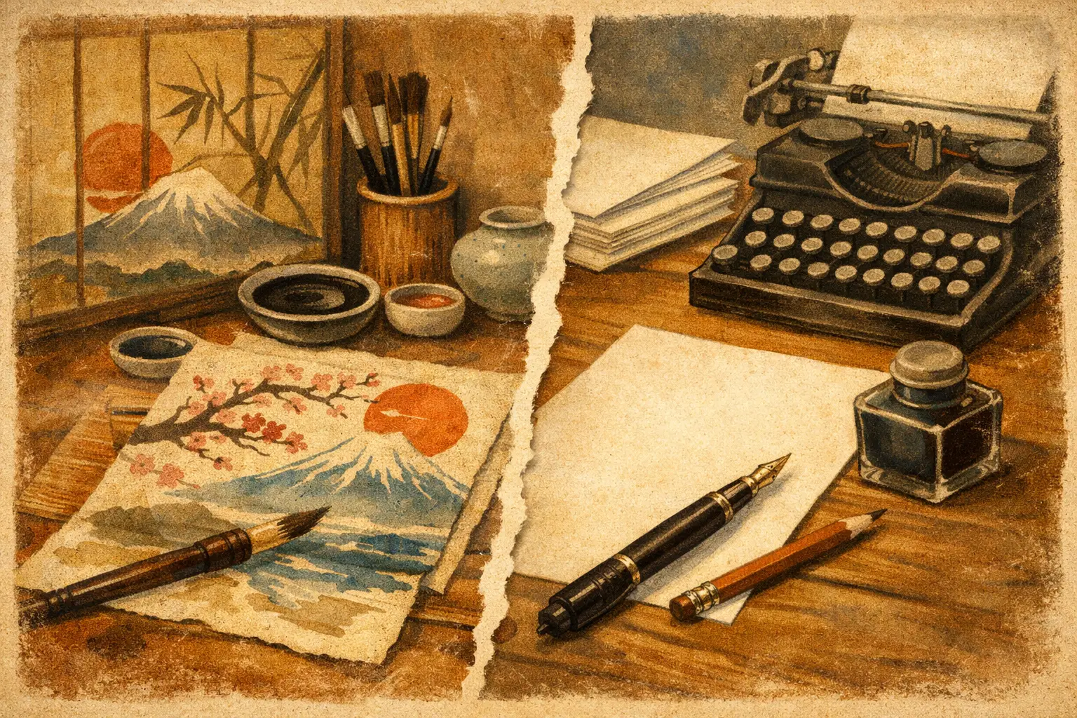 Washi Paper vs Regular Paper for Art and Writing